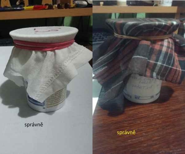Správný vzorek